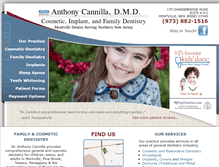 Tablet Screenshot of cannilla.com